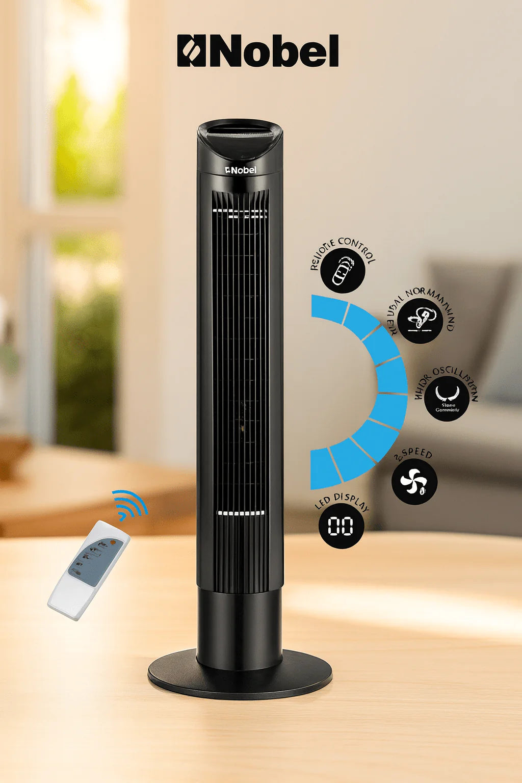 Nobel - Tower Fan